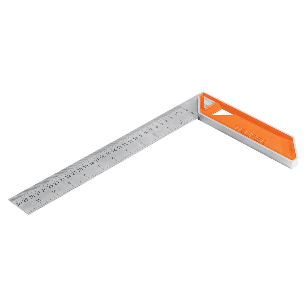 14376 / Escuadra 12' para carpintero con mango 100% de aluminio, Truper