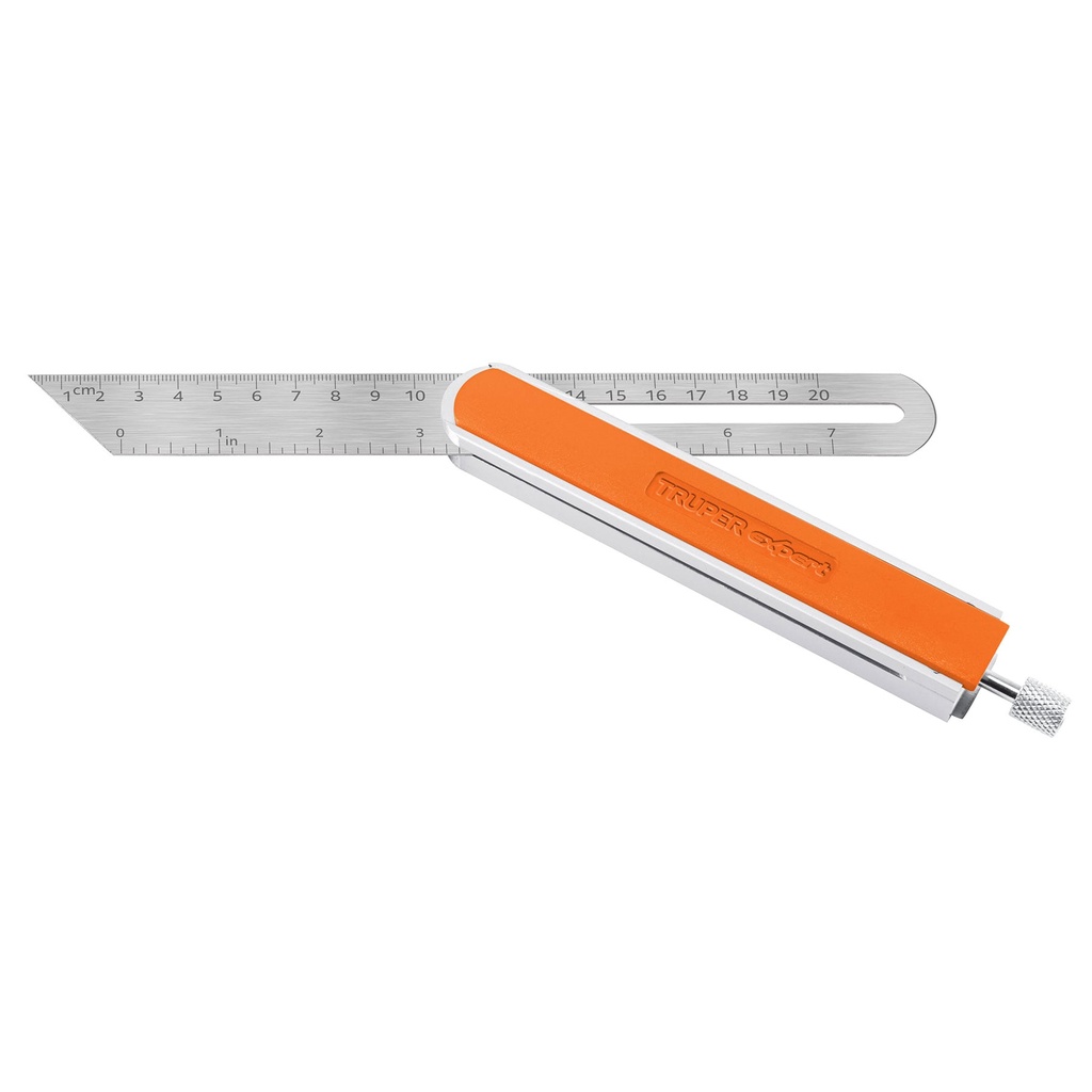 14385 / Escuadra 9' falsa de acero inox mango de aluminio, Expert