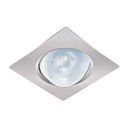 46949 / Luminario de LED 5 W empotrar cuadrado cromo spot dirigible, Volteck