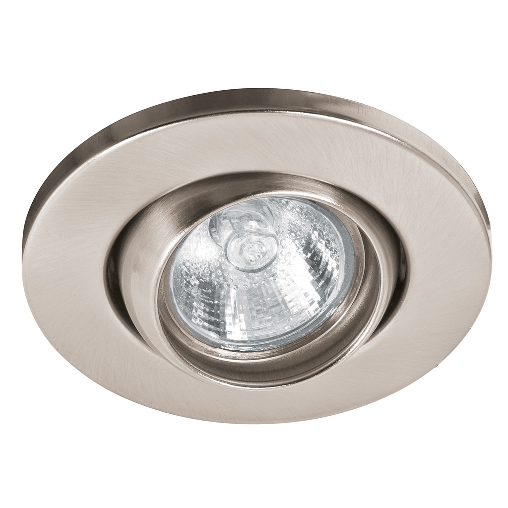 46625 / Luminario redondo satín spot esférico, lámpara no incluida, Volteck