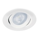 46944 / Luminario de LED 5 W empotrar redondo blanco spot dirigible, Volteck