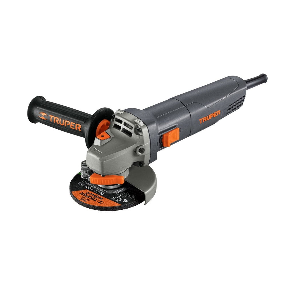 13870 / Esmeriladora angular 4-1/2', 850W, TRUPER INDUSTRIAL, Truper
