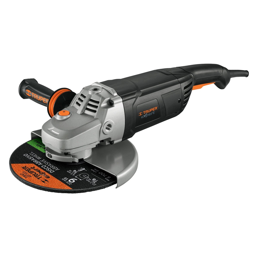 12483 / Esmeriladora angular 9' 2450 W, Truper Expert
