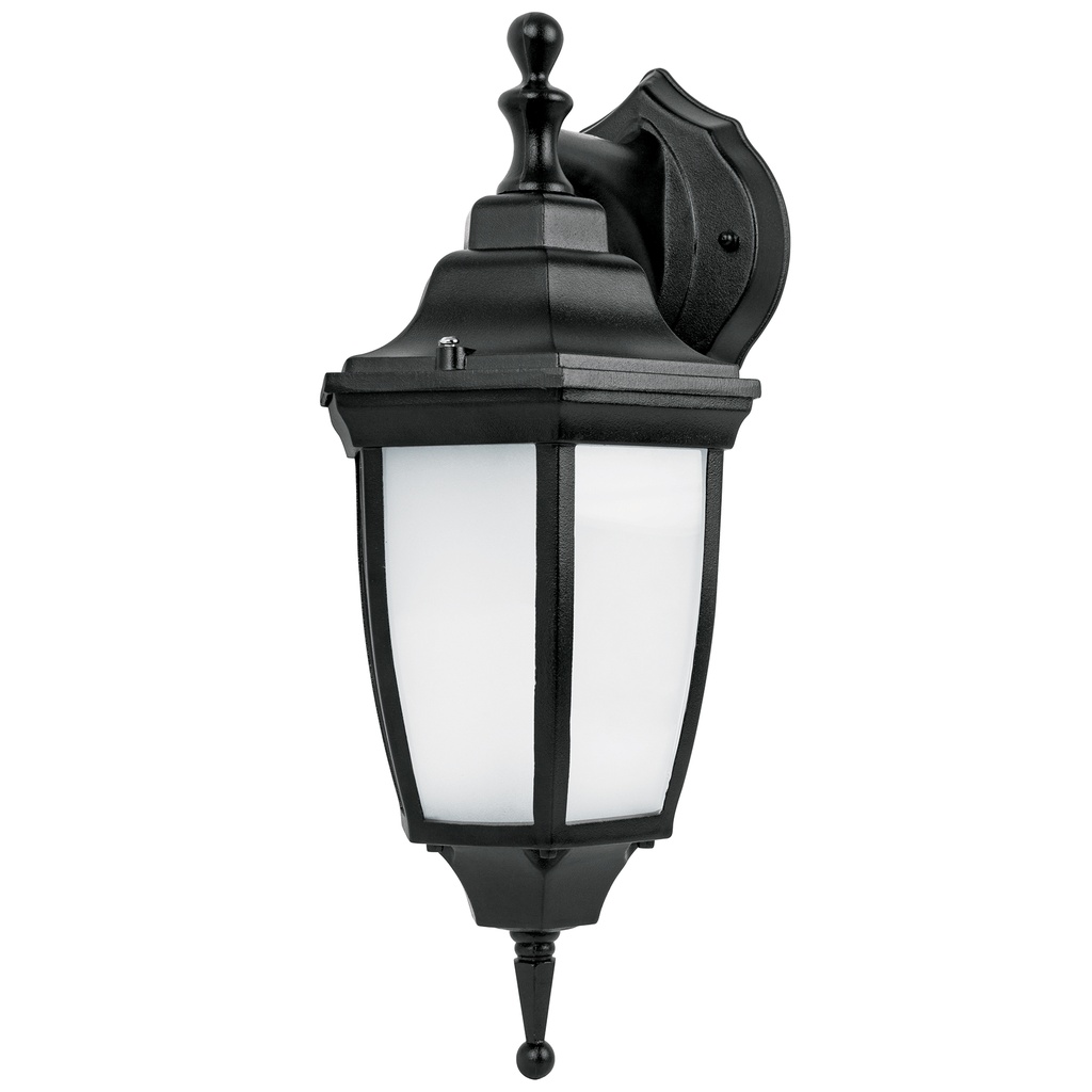 46342 / Arbotante de LED 8 W tipo farol suspendido negro, Volteck