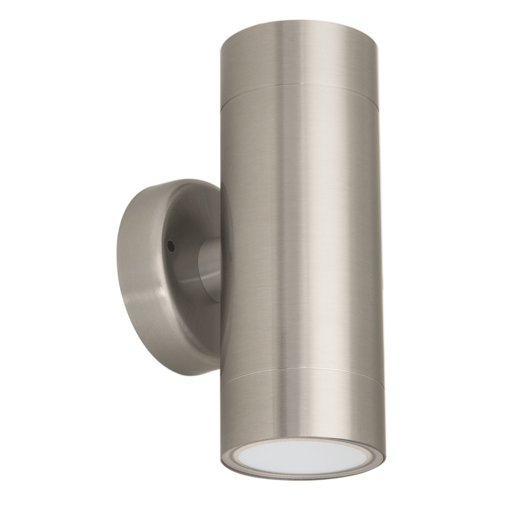 48009 / Arbotante satín de LED 10 W de acento 2 spots luz cálida, Volteck