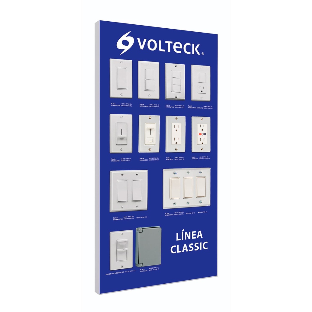 51587 / Exhibidor línea clásica, Volteck