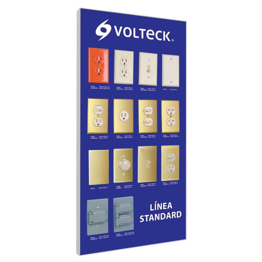 51585 / Exhibidor línea standard, Volteck