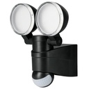 47338 / Arbotante LED 12 W negro con sensor de movimiento, Volteck