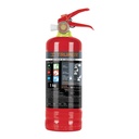 100276 / Extintor portátil recargable 1 kg, polvo tipo ABC, Truper