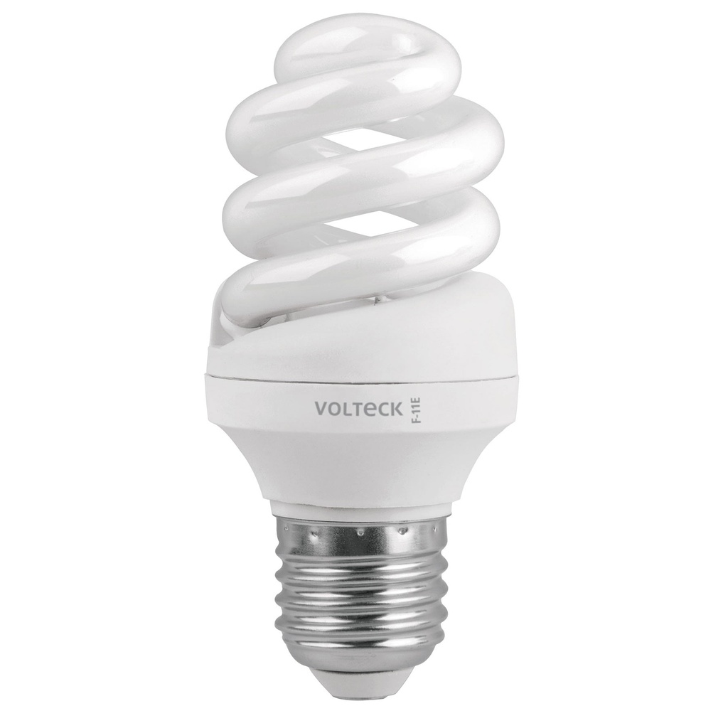 46847 / Lámpara espiral T3 11 W luz de día en blíster, Volteck