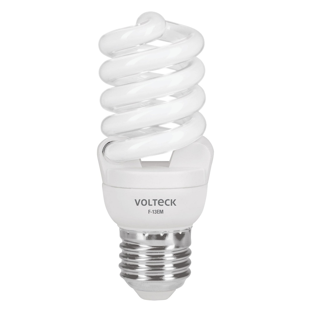 48504 / Lámpara espiral mini T2 13 W luz de día en blíster, Volteck