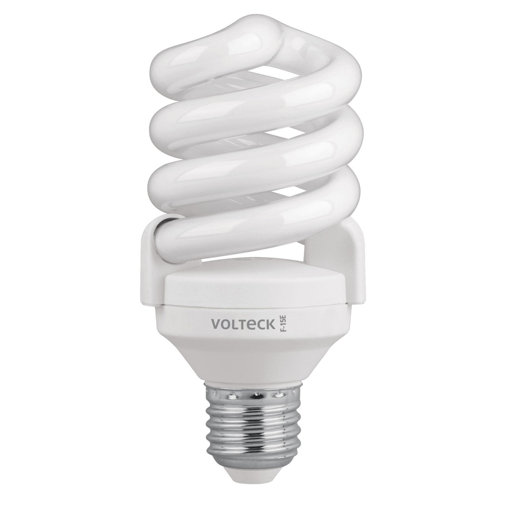 48212 / Lámpara espiral T4 15 W luz de día en blíster, Volteck
