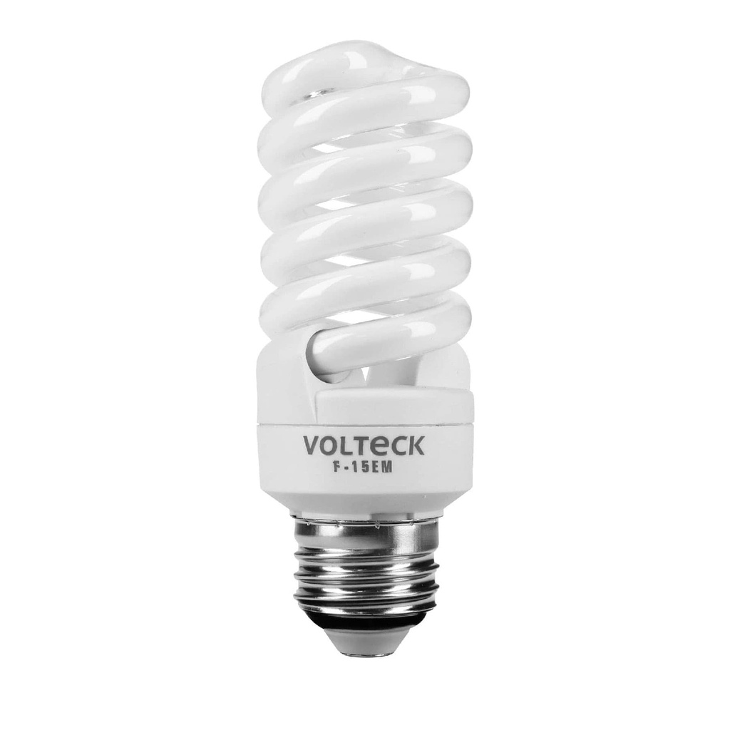 48204 / Lámpara espiral mini T2 15 W luz de día en blíster, Volteck