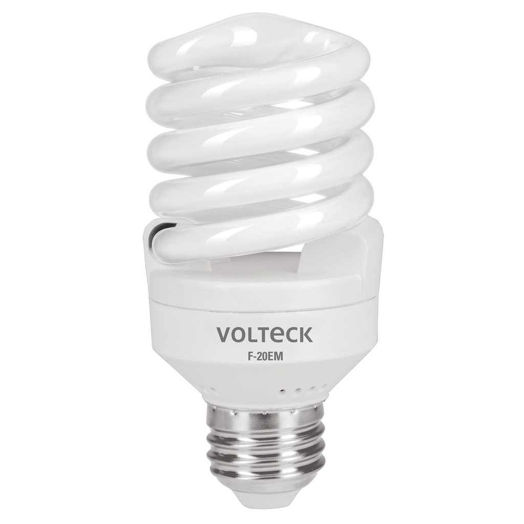 48206 / Lámpara espiral mini T2 20 W luz de día en blíster, Volteck