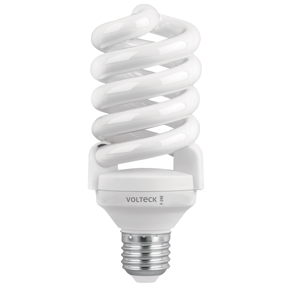 48215 / Lámpara espiral T4 24 W luz de día en blíster, Volteck