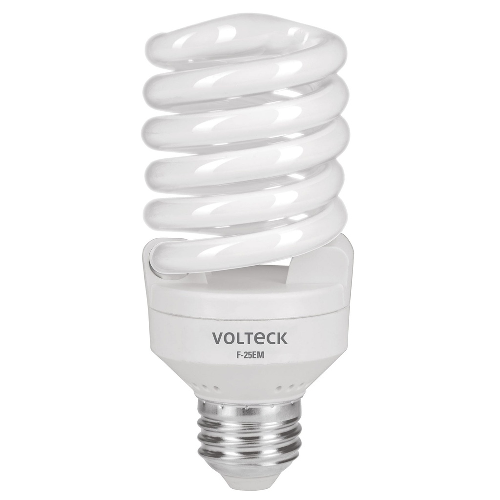 48506 / Lámpara espiral mini T2 25 W luz de día en blíster, Volteck