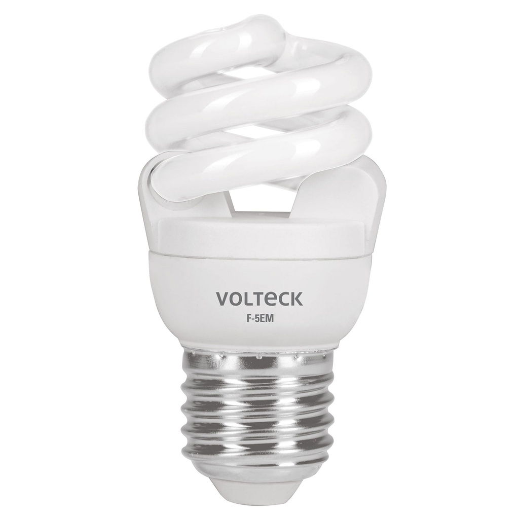 48200 / Lámpara espiral mini T2 5 W luz de día en blíster, Volteck