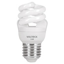 48200 / Lámpara espiral mini T2 5 W luz de día en blíster, Volteck