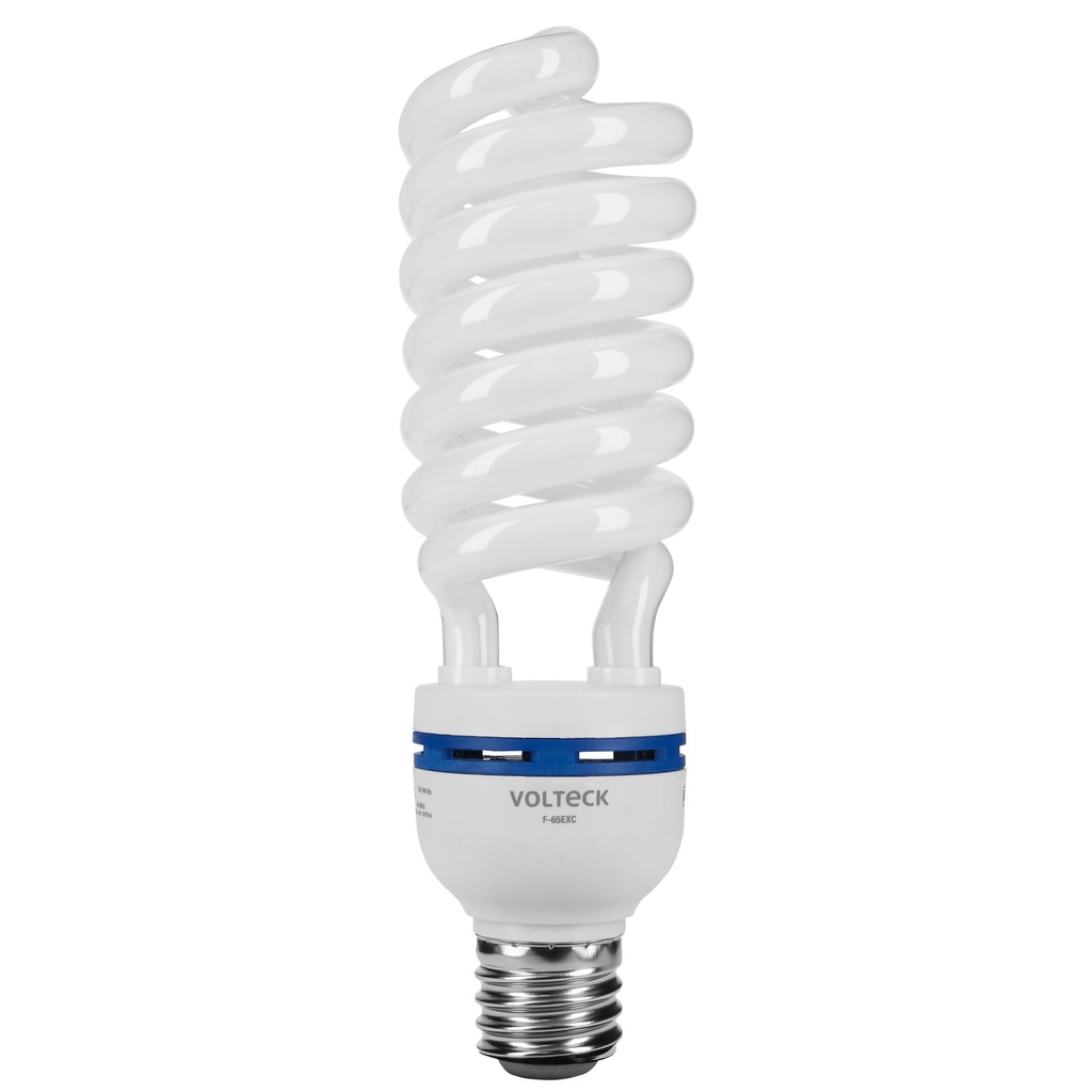 48222 / Lámpara espiral 65 W base mogul E39 220 V luz día, caja, Volteck