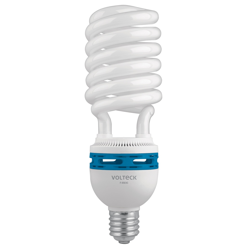 48260 / Lámpara espiral 85 W base mogul E39 220 V luz día, caja, Volteck