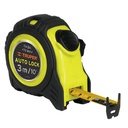 10746 / Flexómetro Auto-Lock contra impactos 3 m cinta 16 mm, Truper