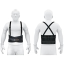 14217 / Faja lumbar con tercer cinturón, talla G, Truper