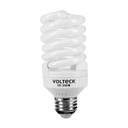 48507 / Lámpara espiral mini T2 25 W luz cálida en blíster, Volteck