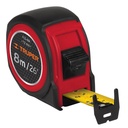 12774 / Flexómetro compacto contra impactos 8 m cinta 25 mm, Truper