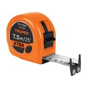 15025 / Flexómetro XTRA 7.5 m cinta extra ancha 28 mm, Truper, Expert