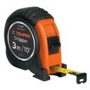 14577 / Flexómetro Gripper contra impactos 3 m cinta 13 mm, Truper