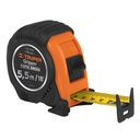 14613 / Flexómetro Gripper contra impactos 5.5 m cinta 25 mm, Truper