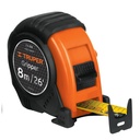 14579 / Flexómetro Gripper contra impactos 8 m cinta 25 mm, Truper