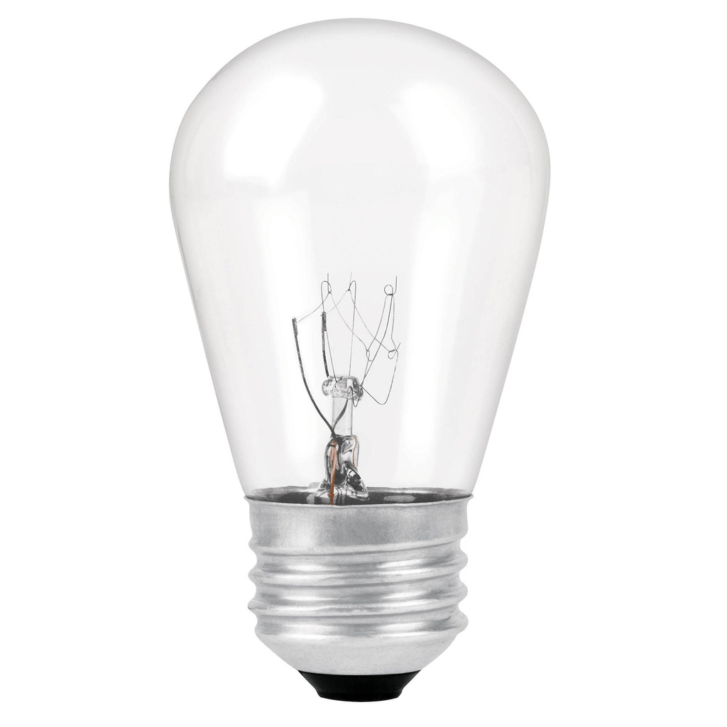 49091 / Lámpara incandescente S14 11 W luz cálida, Volteck