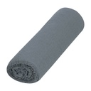 56021 / Rollo de 25 m de franela gris de algodón, Klintek