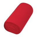 57002 / Rollo de 50 m de franela roja de algodón, Klintek