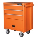 12066 / Gabinete metálico móvil, 4 cajones, capacidad 90 kg, Truper