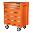12067 / Gabinete metálico móvil, 6 cajones, capacidad 130 kg, Truper