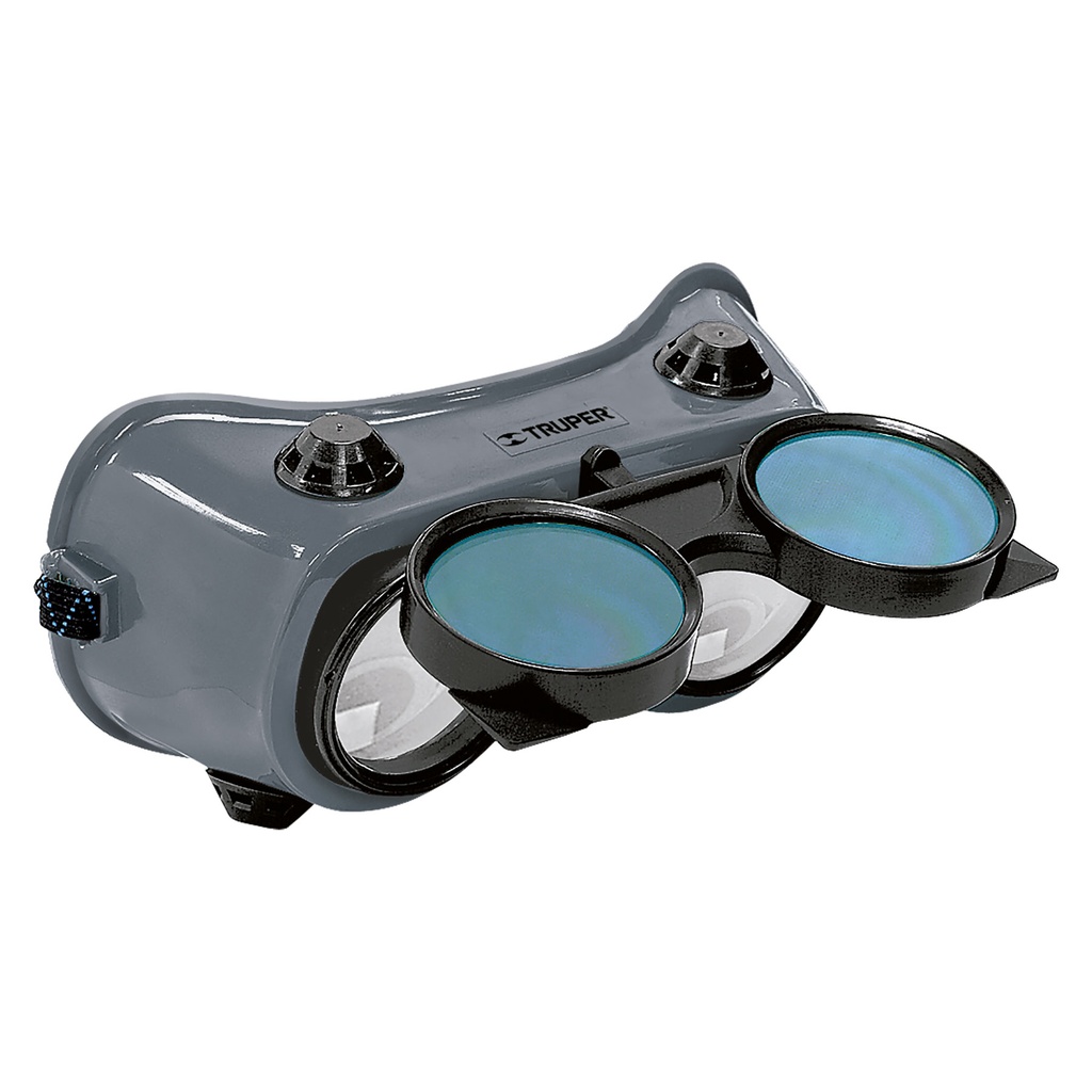 14282 / Gafas p/soldar c/4 válvulas de ventilación, sombra 6, Truper