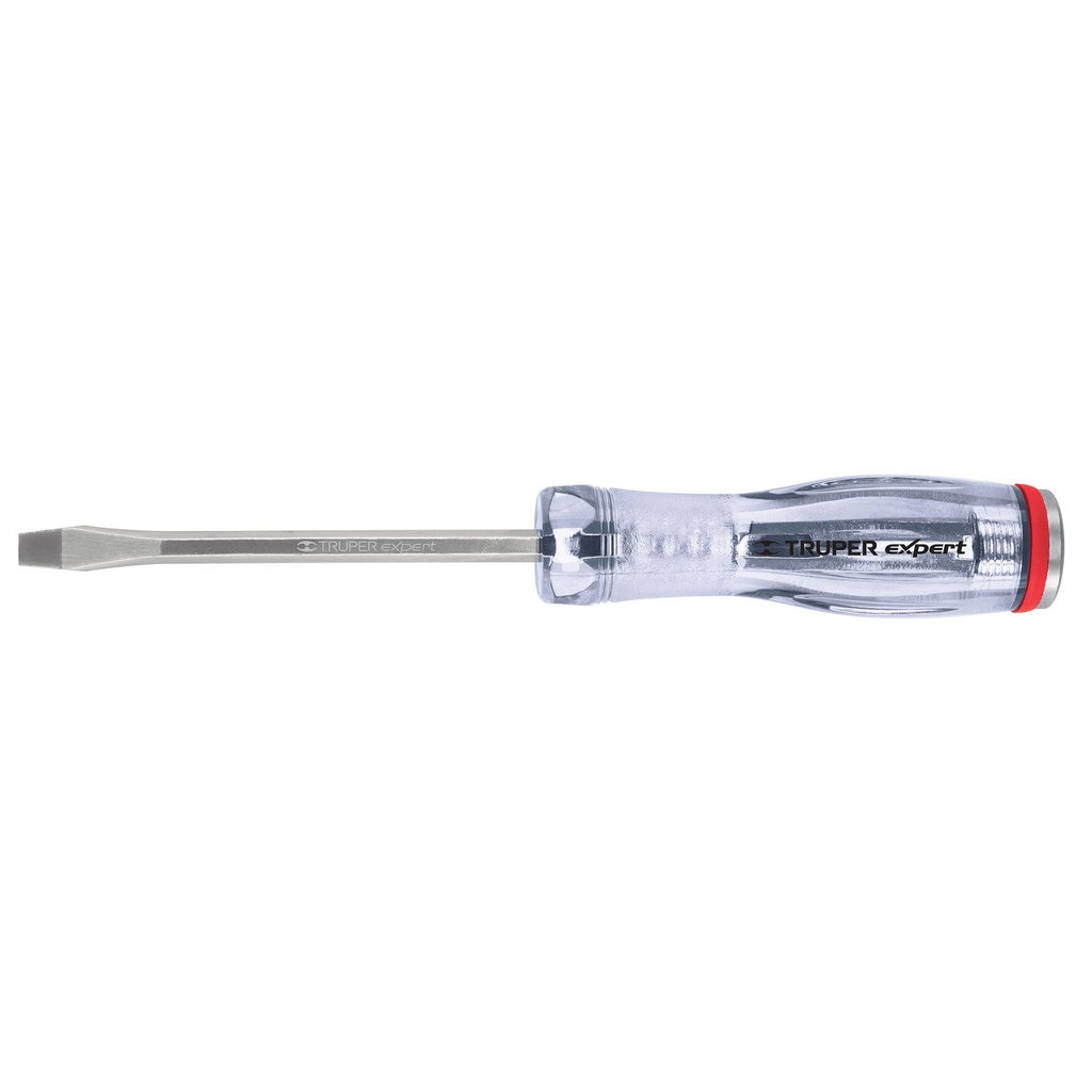 14158 / Desarmador plano de golpe 1/4' x 4', Truper Expert