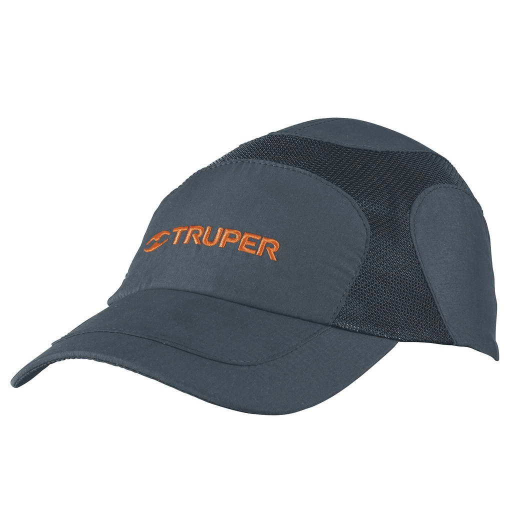 60435 / Gorra color gris, 100% poliéster, Truper