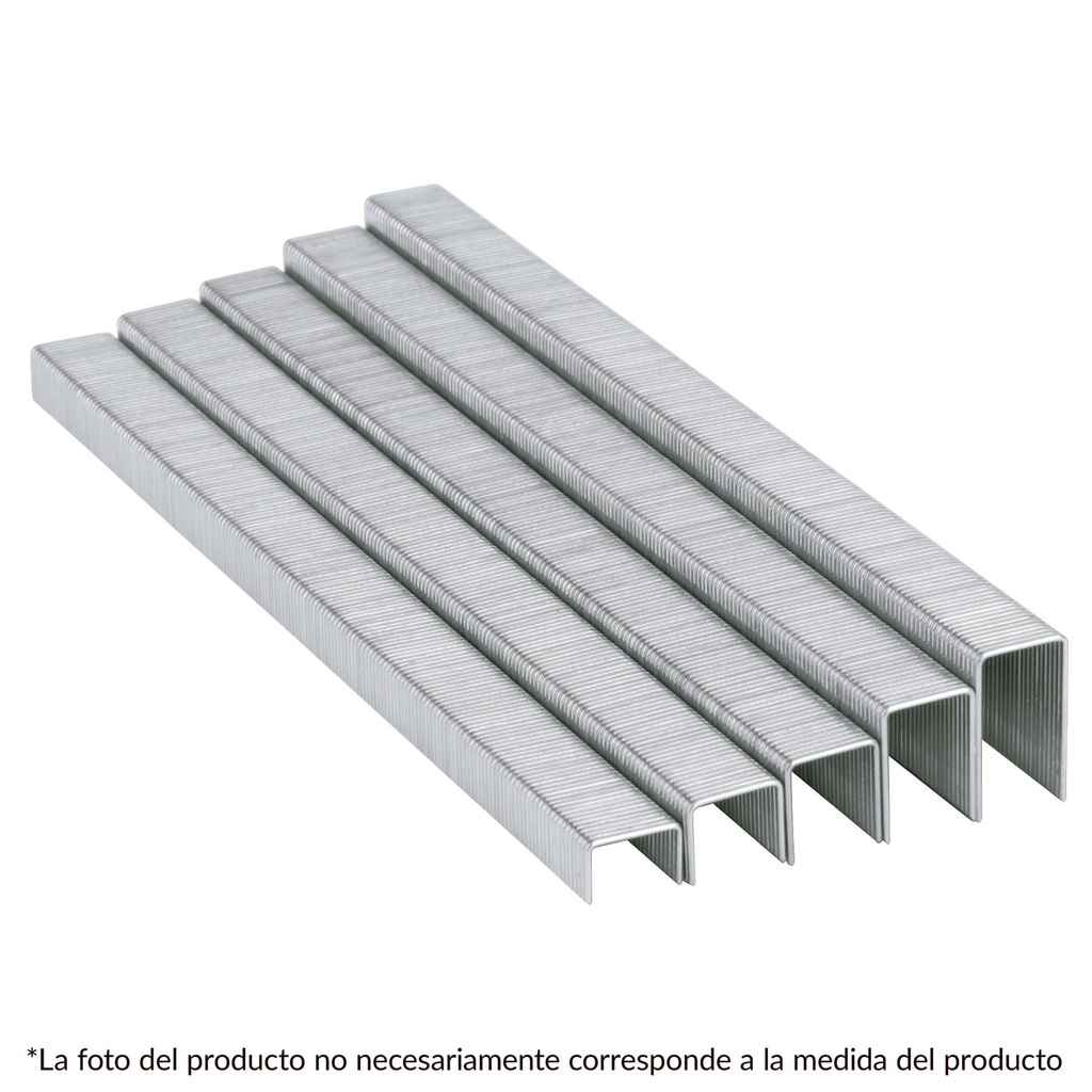 13246 / Caja con 5000 grapas corona 3/8' calibre 22, 16mm p/ENNE-70, Truper