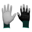 13291 / Guantes de nylon recubiertos de poliuretano, M, Truper