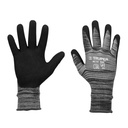 17065 / Guantes de nylon recubiertos de nitrilo arenoso, G, Truper