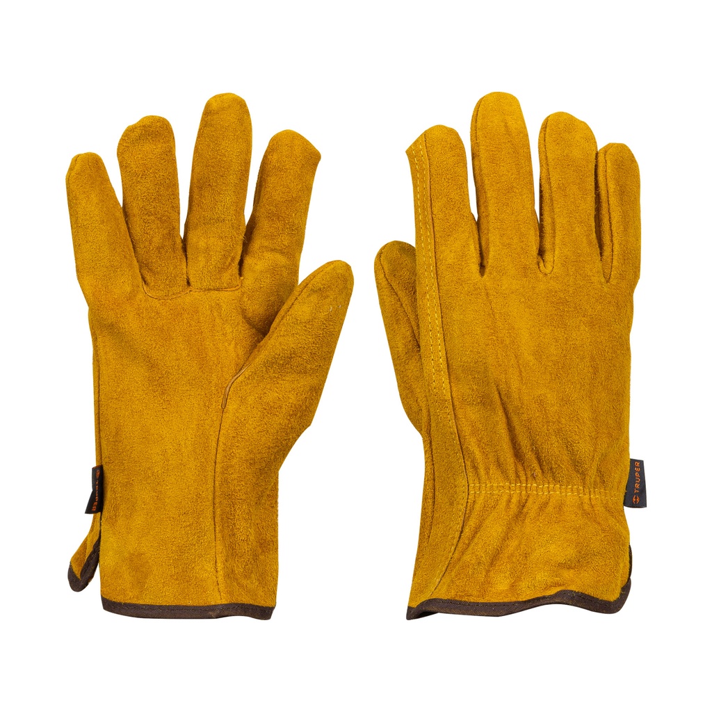 14240 / Guantes de carnaza, usos generales, grandes, Truper