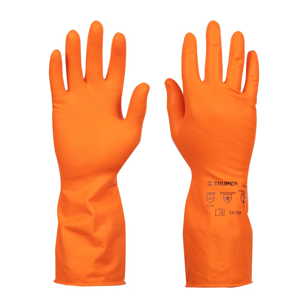 13296 / Guantes de látex para limpieza, chicos, Truper