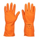 14263 / Guantes de látex para limpieza, grandes, Truper