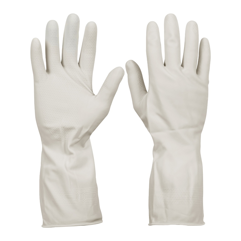 14264 / Guantes de látex para manejo de alimentos, medianos, Truper
