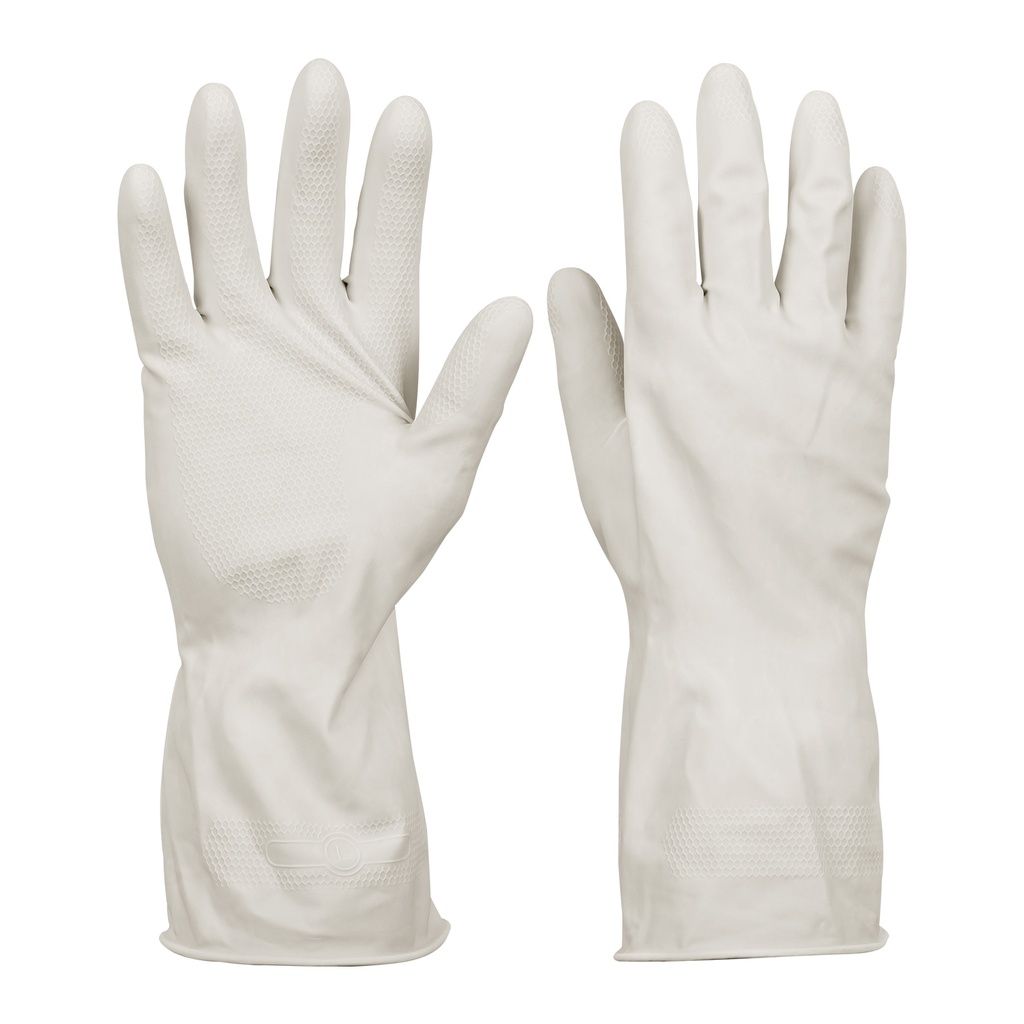 14265 / Guantes de látex para manejo de alimentos, grandes, Truper
