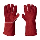 19458 / Guantes rojos para soldador, Truper