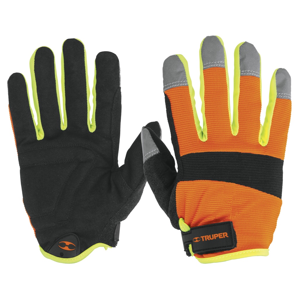 10849 / Guantes para mecánico, alta visibilidad, Truper